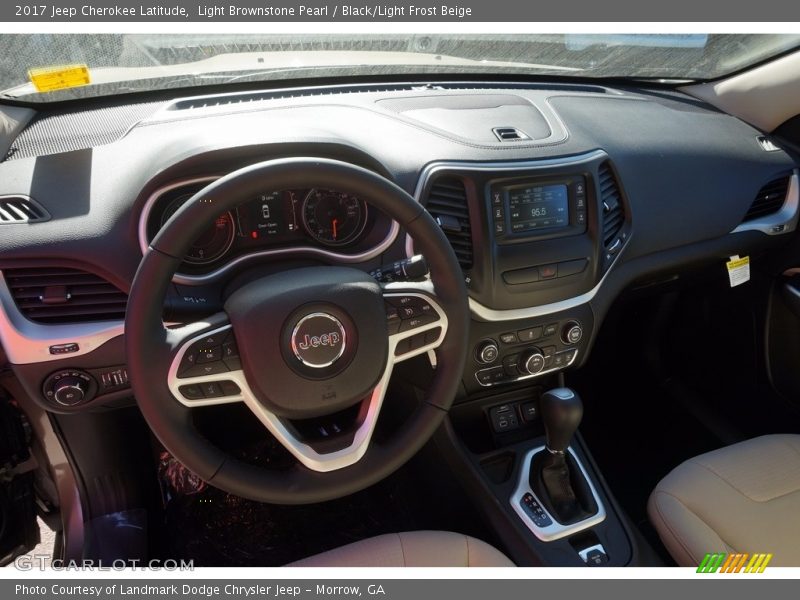 Dashboard of 2017 Cherokee Latitude