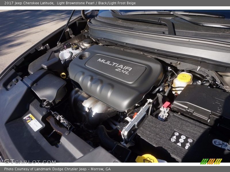  2017 Cherokee Latitude Engine - 2.4 Liter DOHC 16-Valve VVT 4 Cylinder