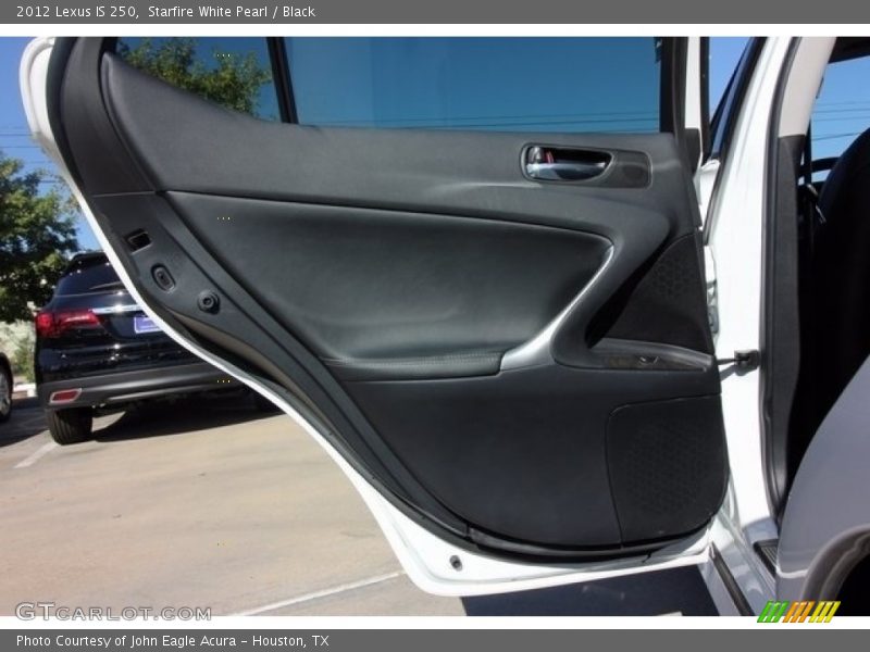 Starfire White Pearl / Black 2012 Lexus IS 250