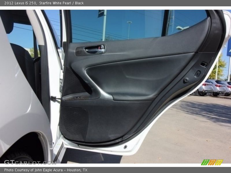 Starfire White Pearl / Black 2012 Lexus IS 250
