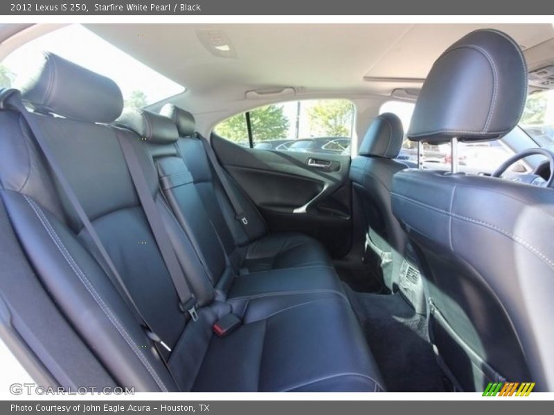 Starfire White Pearl / Black 2012 Lexus IS 250