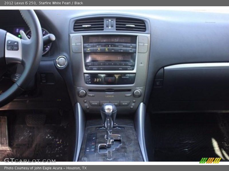Starfire White Pearl / Black 2012 Lexus IS 250