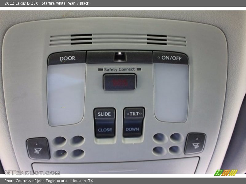Starfire White Pearl / Black 2012 Lexus IS 250