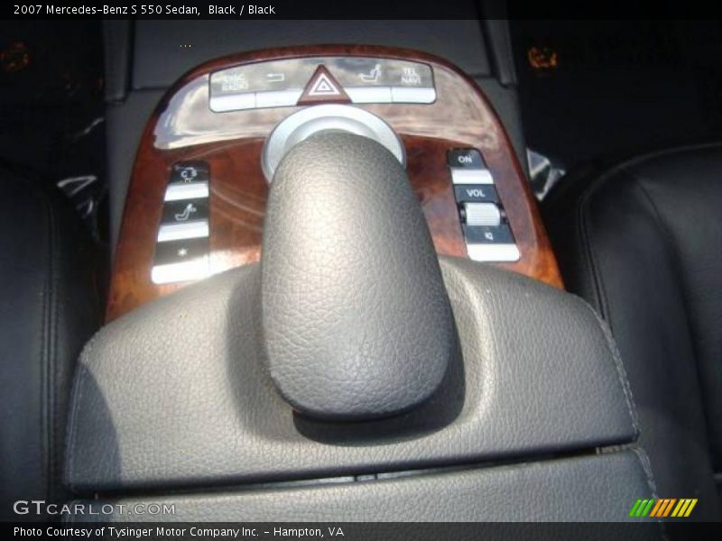 Black / Black 2007 Mercedes-Benz S 550 Sedan