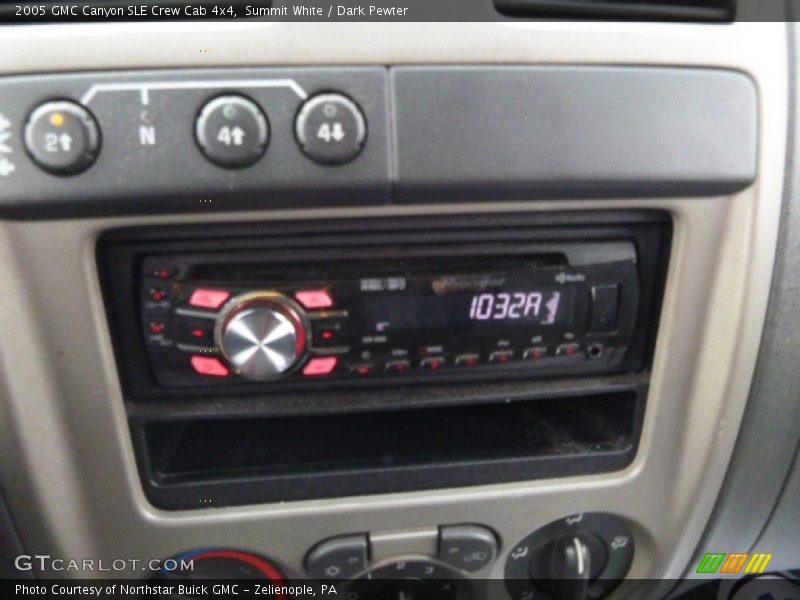 Summit White / Dark Pewter 2005 GMC Canyon SLE Crew Cab 4x4