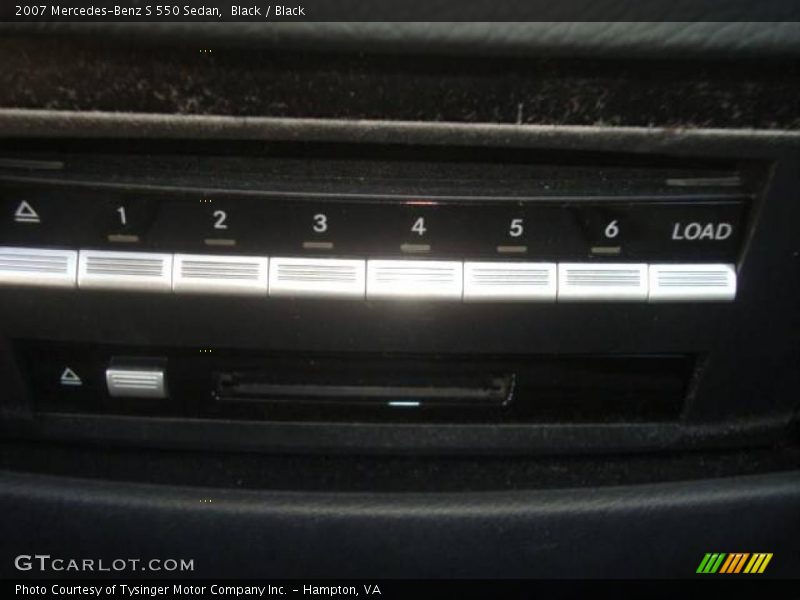 Black / Black 2007 Mercedes-Benz S 550 Sedan