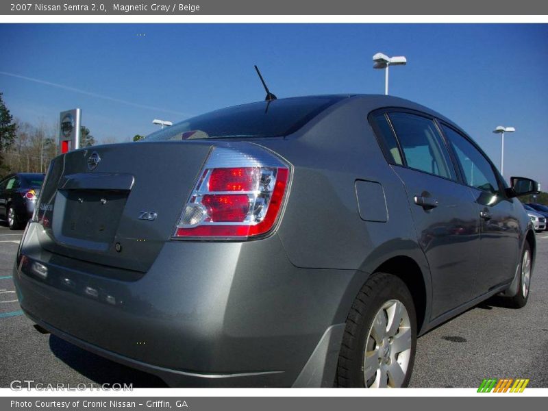 Magnetic Gray / Beige 2007 Nissan Sentra 2.0
