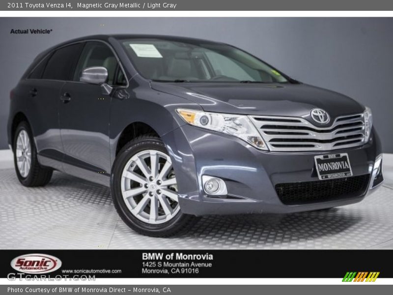 Magnetic Gray Metallic / Light Gray 2011 Toyota Venza I4