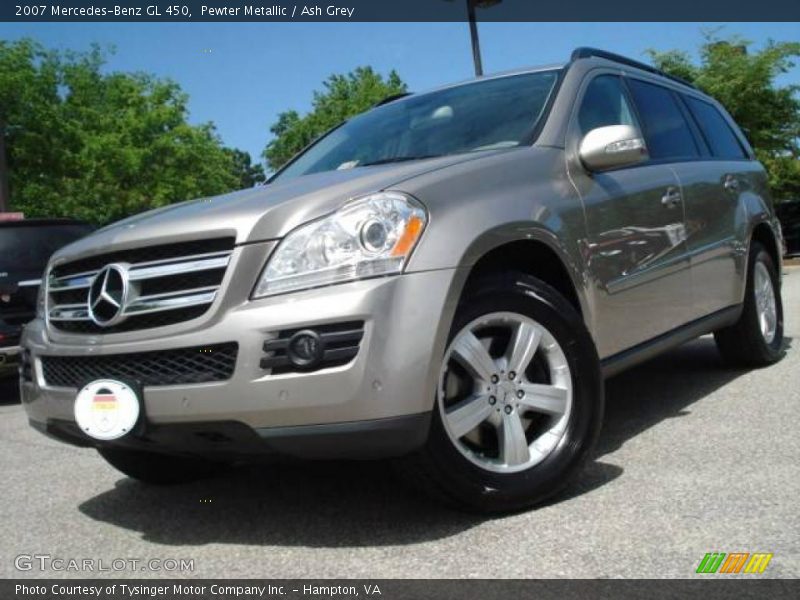 Pewter Metallic / Ash Grey 2007 Mercedes-Benz GL 450
