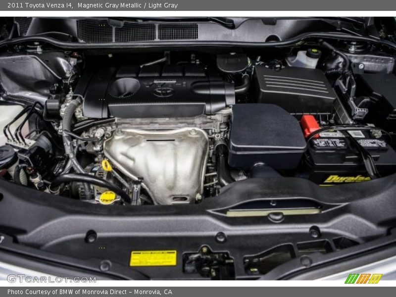 Magnetic Gray Metallic / Light Gray 2011 Toyota Venza I4