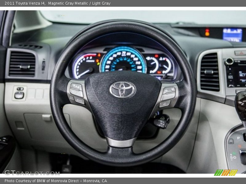 Magnetic Gray Metallic / Light Gray 2011 Toyota Venza I4