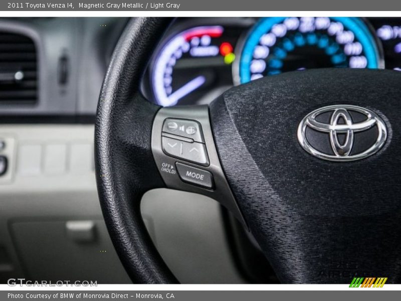 Magnetic Gray Metallic / Light Gray 2011 Toyota Venza I4