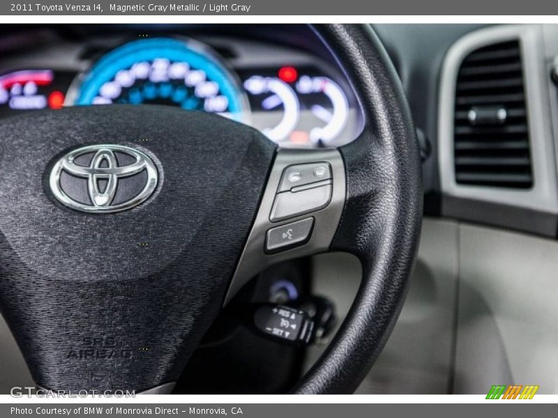 Magnetic Gray Metallic / Light Gray 2011 Toyota Venza I4