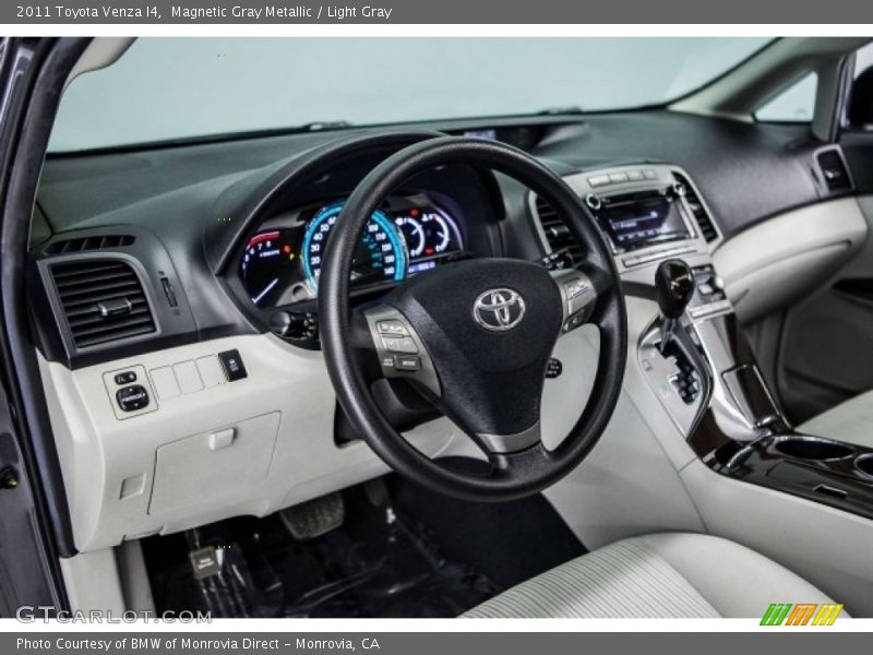 Magnetic Gray Metallic / Light Gray 2011 Toyota Venza I4