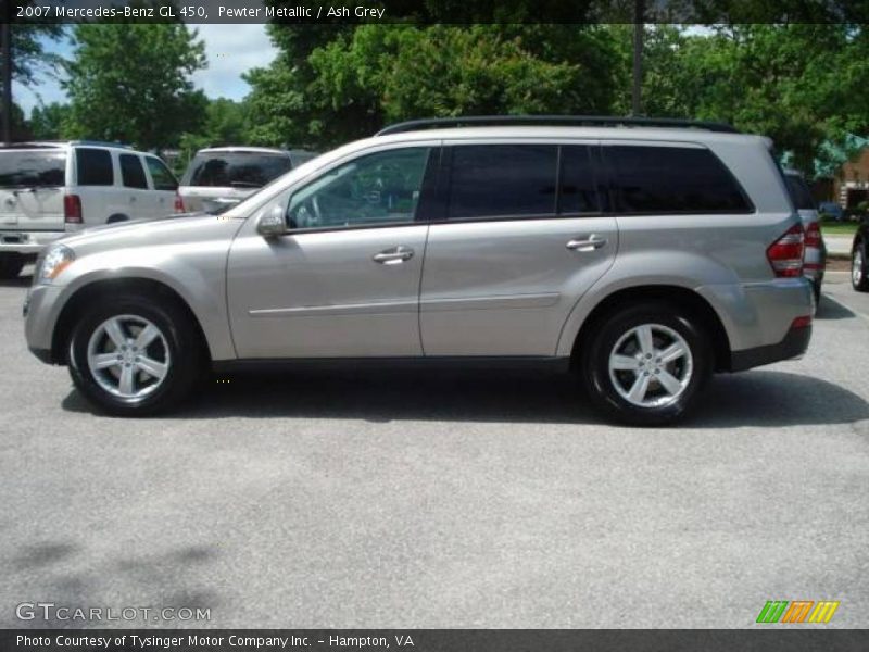 Pewter Metallic / Ash Grey 2007 Mercedes-Benz GL 450