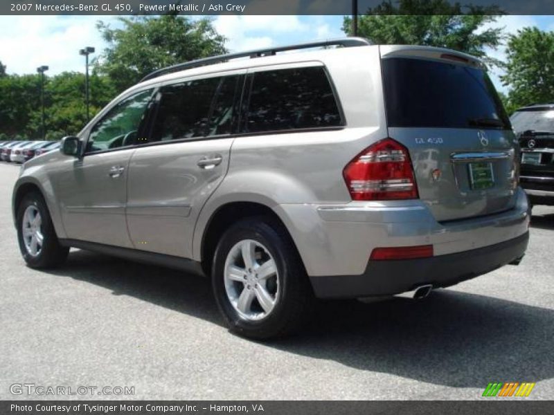 Pewter Metallic / Ash Grey 2007 Mercedes-Benz GL 450