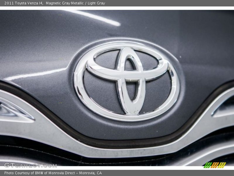 Magnetic Gray Metallic / Light Gray 2011 Toyota Venza I4