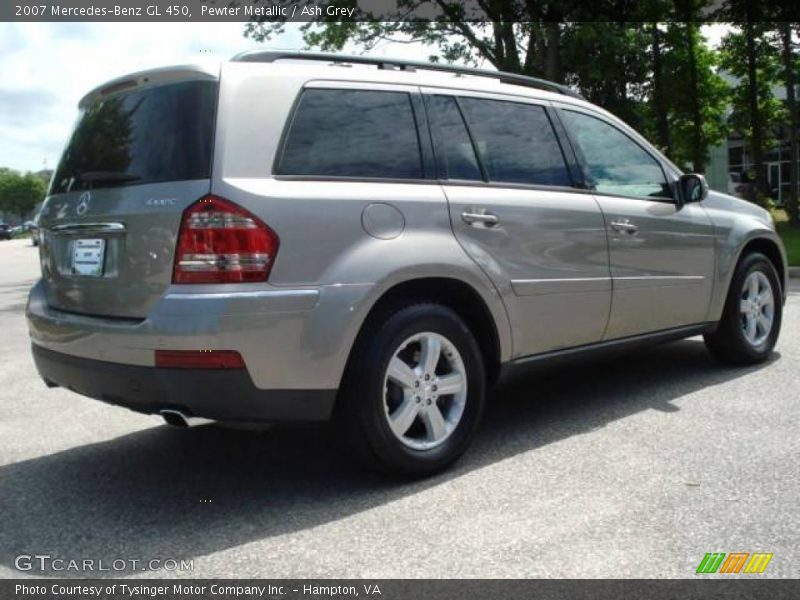 Pewter Metallic / Ash Grey 2007 Mercedes-Benz GL 450