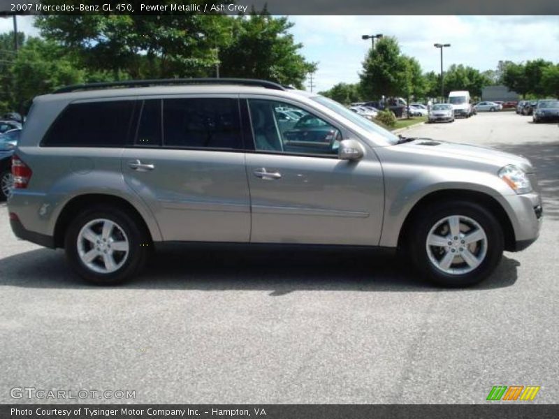 Pewter Metallic / Ash Grey 2007 Mercedes-Benz GL 450