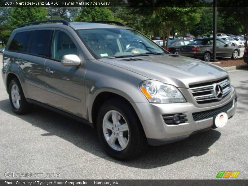 Pewter Metallic / Ash Grey 2007 Mercedes-Benz GL 450