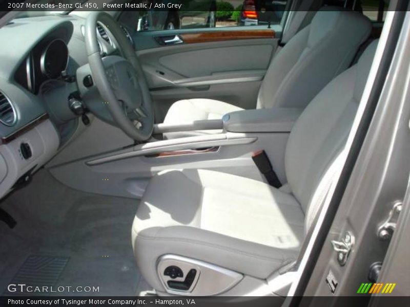 Pewter Metallic / Ash Grey 2007 Mercedes-Benz GL 450