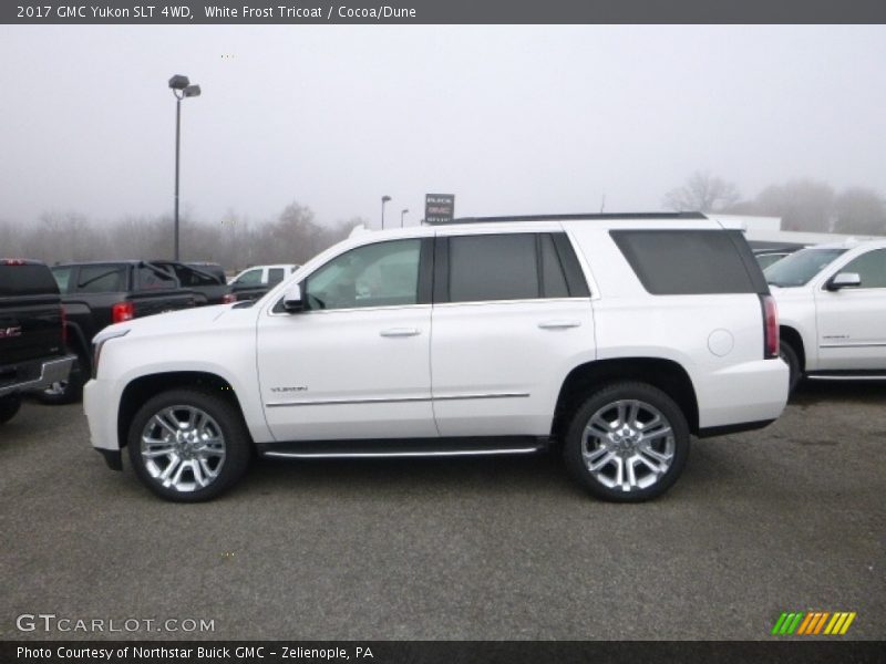  2017 Yukon SLT 4WD White Frost Tricoat