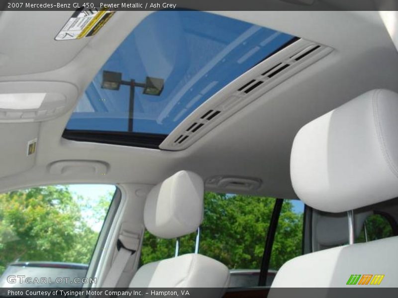 Pewter Metallic / Ash Grey 2007 Mercedes-Benz GL 450