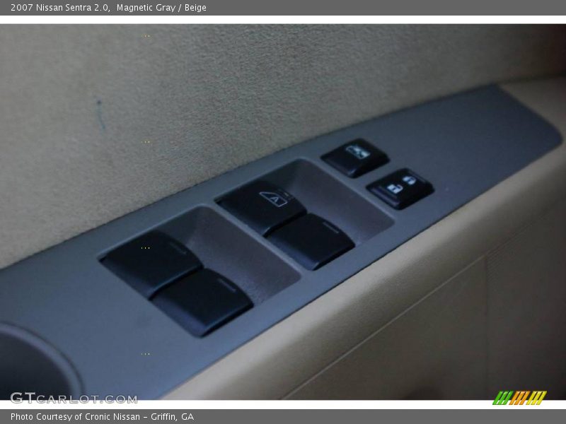 Magnetic Gray / Beige 2007 Nissan Sentra 2.0