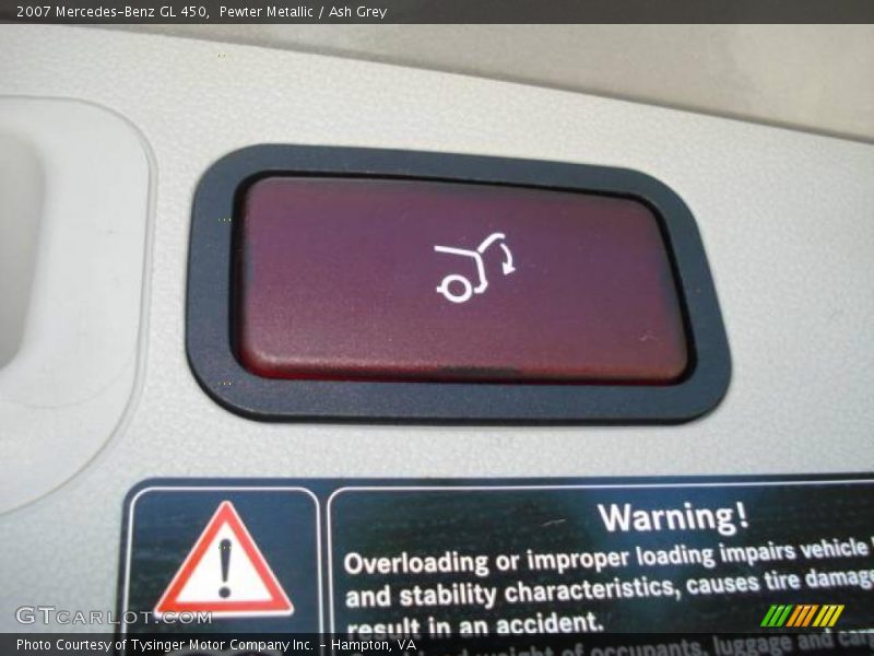 Pewter Metallic / Ash Grey 2007 Mercedes-Benz GL 450