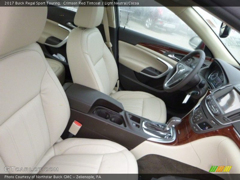 Crimson Red Tintcoat / Light Neutral/Cocoa 2017 Buick Regal Sport Touring