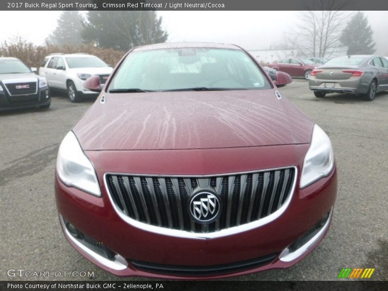 Crimson Red Tintcoat / Light Neutral/Cocoa 2017 Buick Regal Sport Touring