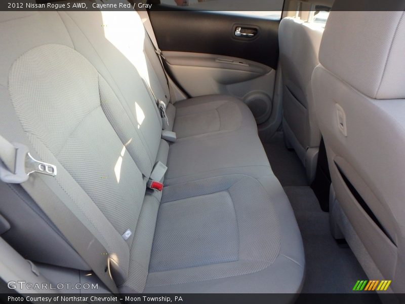 Cayenne Red / Gray 2012 Nissan Rogue S AWD