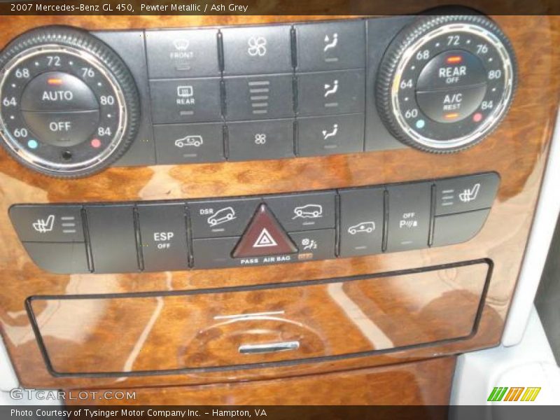 Pewter Metallic / Ash Grey 2007 Mercedes-Benz GL 450