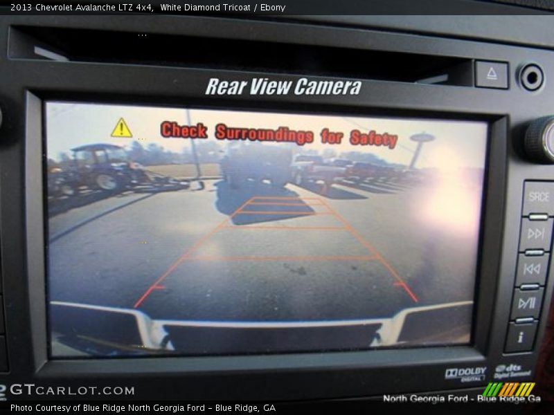 White Diamond Tricoat / Ebony 2013 Chevrolet Avalanche LTZ 4x4