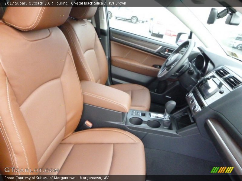  2017 Outback 3.6R Touring Java Brown Interior