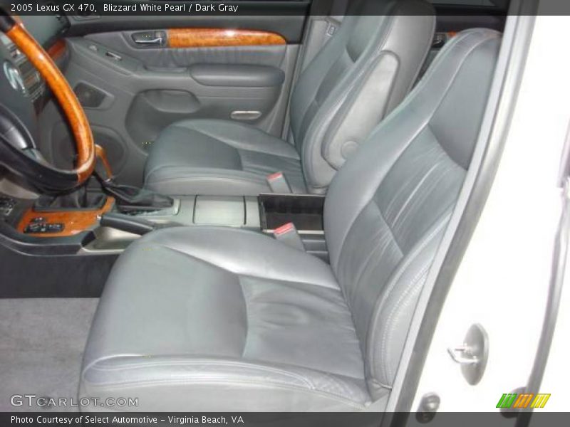 Blizzard White Pearl / Dark Gray 2005 Lexus GX 470