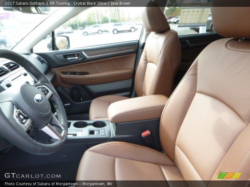 Front Seat of 2017 Outback 3.6R Touring