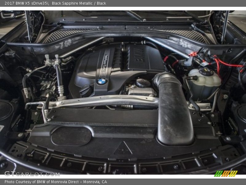 Black Sapphire Metallic / Black 2017 BMW X5 sDrive35i