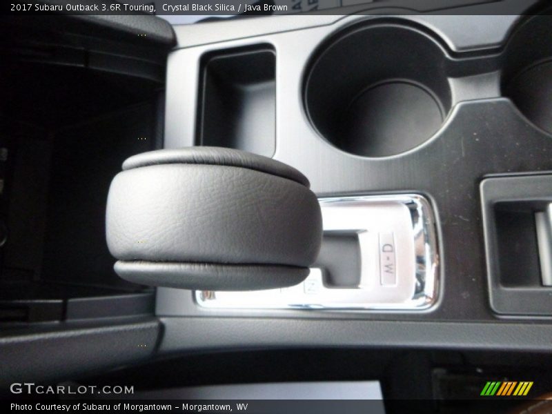 Crystal Black Silica / Java Brown 2017 Subaru Outback 3.6R Touring