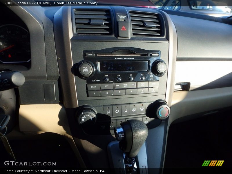 Green Tea Metallic / Ivory 2008 Honda CR-V EX 4WD