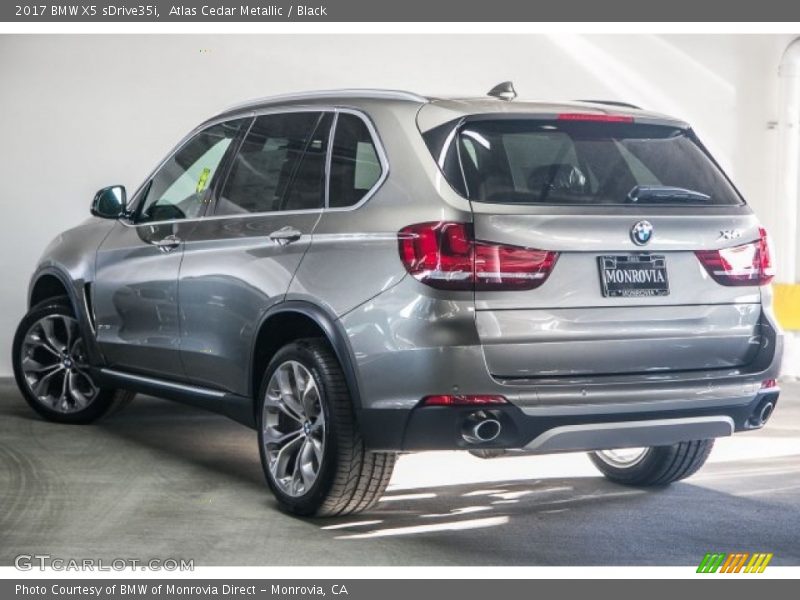 Atlas Cedar Metallic / Black 2017 BMW X5 sDrive35i
