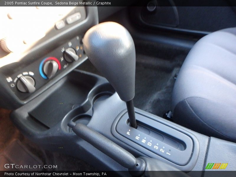 Sedona Beige Metallic / Graphite 2005 Pontiac Sunfire Coupe