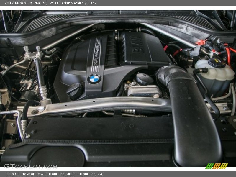 Atlas Cedar Metallic / Black 2017 BMW X5 sDrive35i