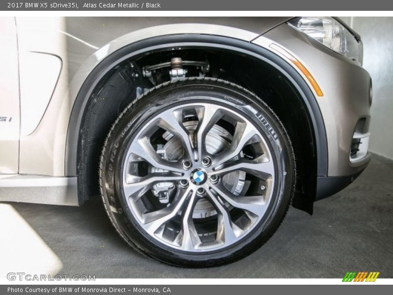 Atlas Cedar Metallic / Black 2017 BMW X5 sDrive35i