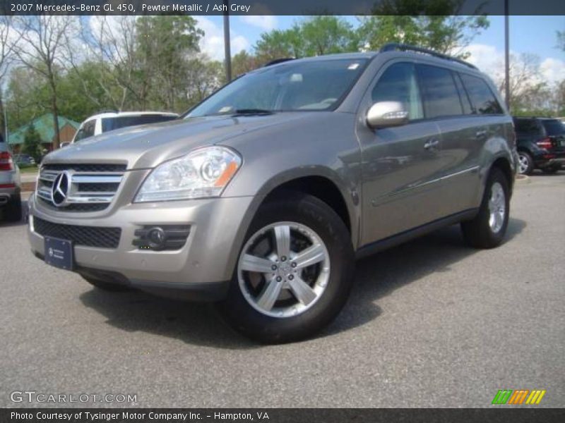 Pewter Metallic / Ash Grey 2007 Mercedes-Benz GL 450