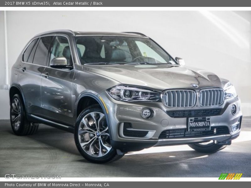 Atlas Cedar Metallic / Black 2017 BMW X5 sDrive35i