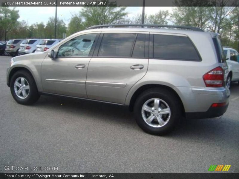 Pewter Metallic / Ash Grey 2007 Mercedes-Benz GL 450