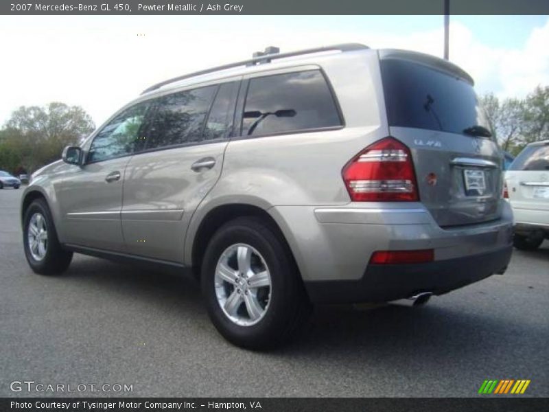 Pewter Metallic / Ash Grey 2007 Mercedes-Benz GL 450