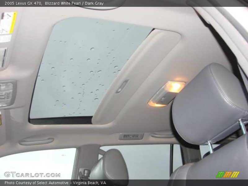 Blizzard White Pearl / Dark Gray 2005 Lexus GX 470