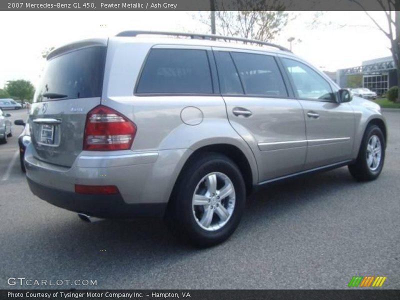 Pewter Metallic / Ash Grey 2007 Mercedes-Benz GL 450